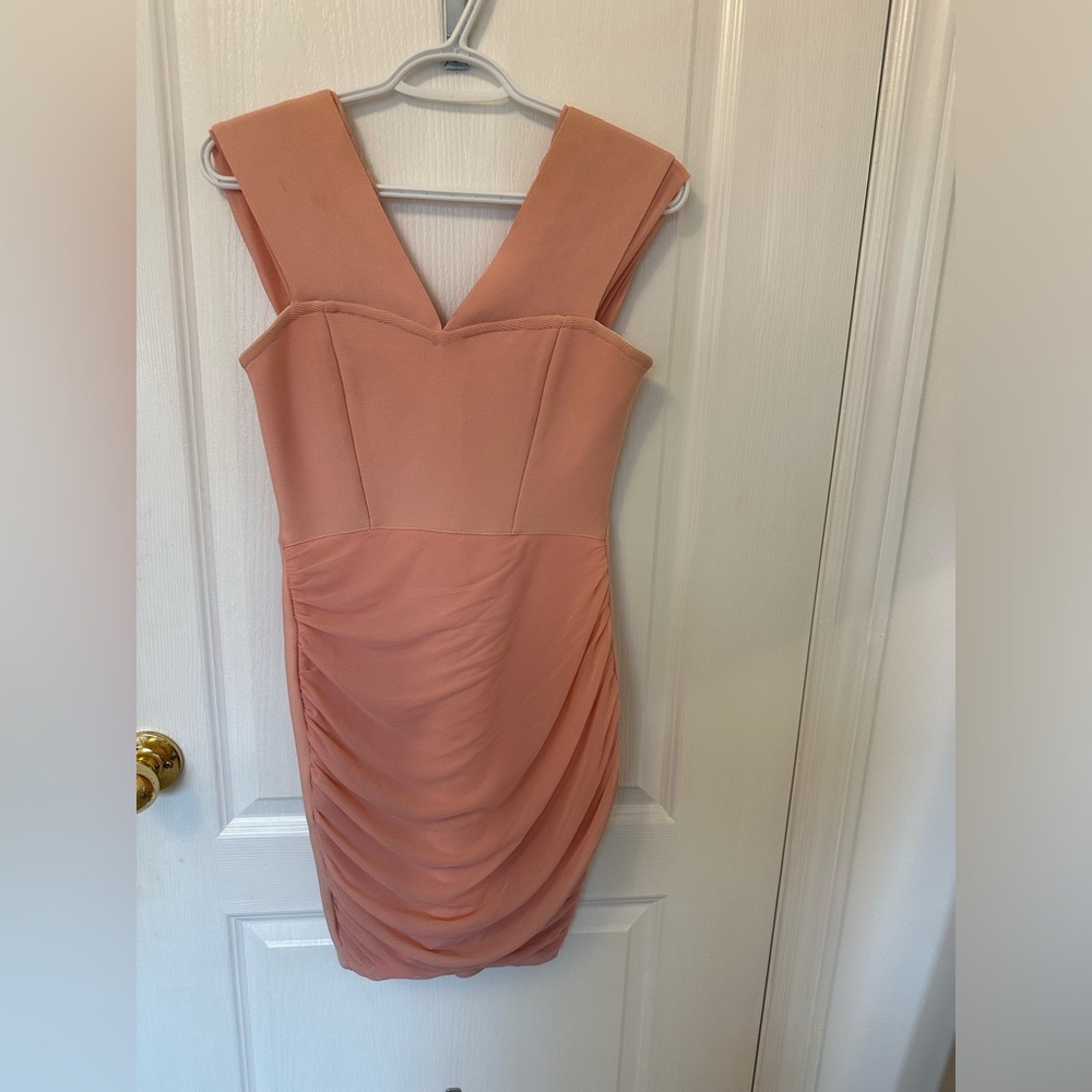 Bella Barnett Pink Mini Formal Dress